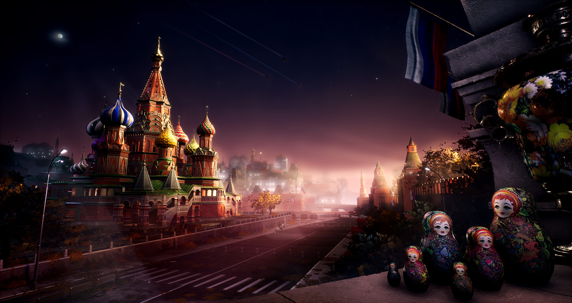 Фон москвы для фотошопа