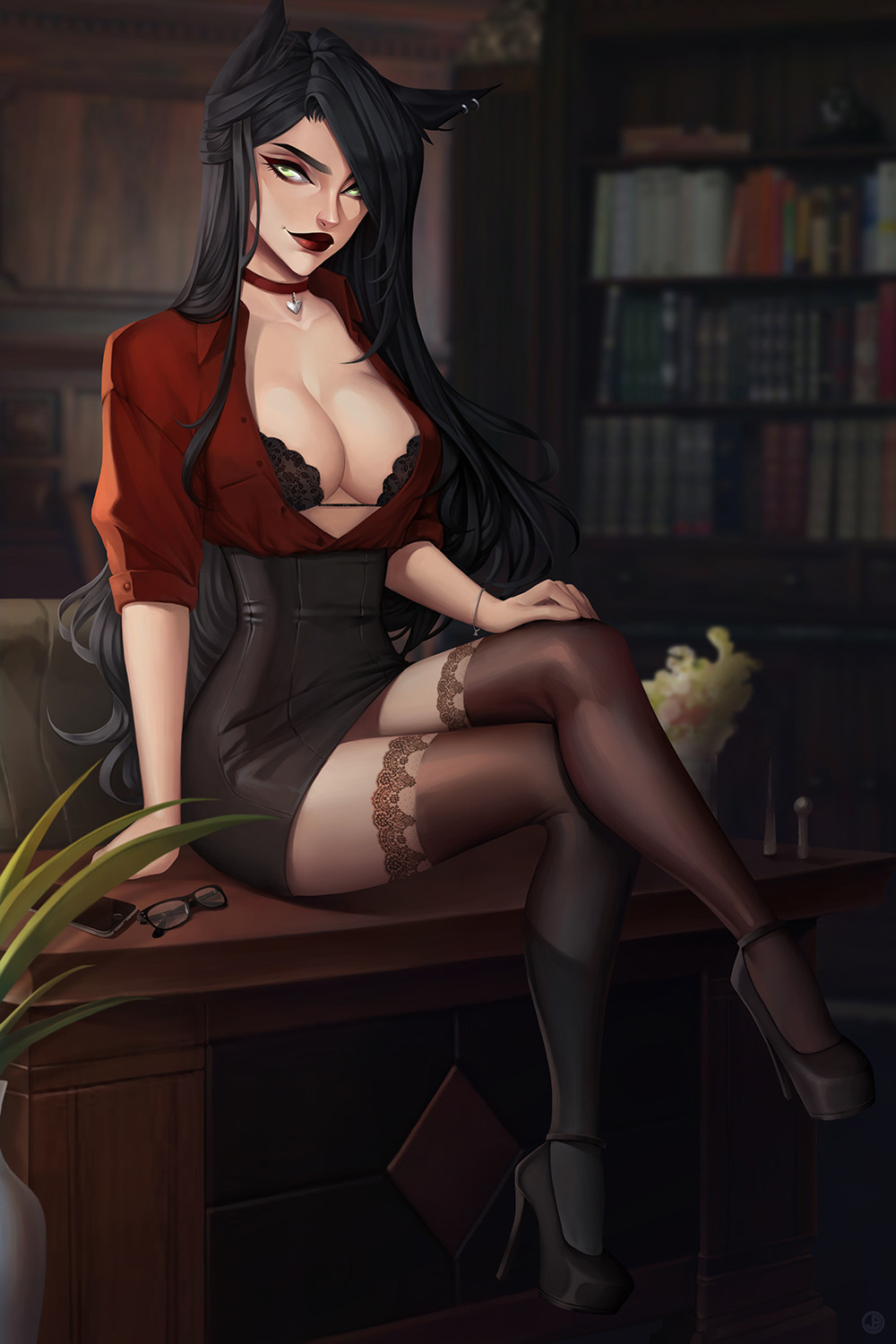 Sexy Teacher Cartoon