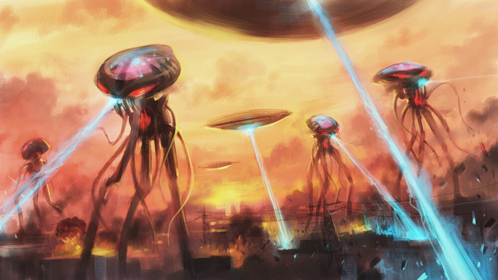Animation Alien Invasion Episode