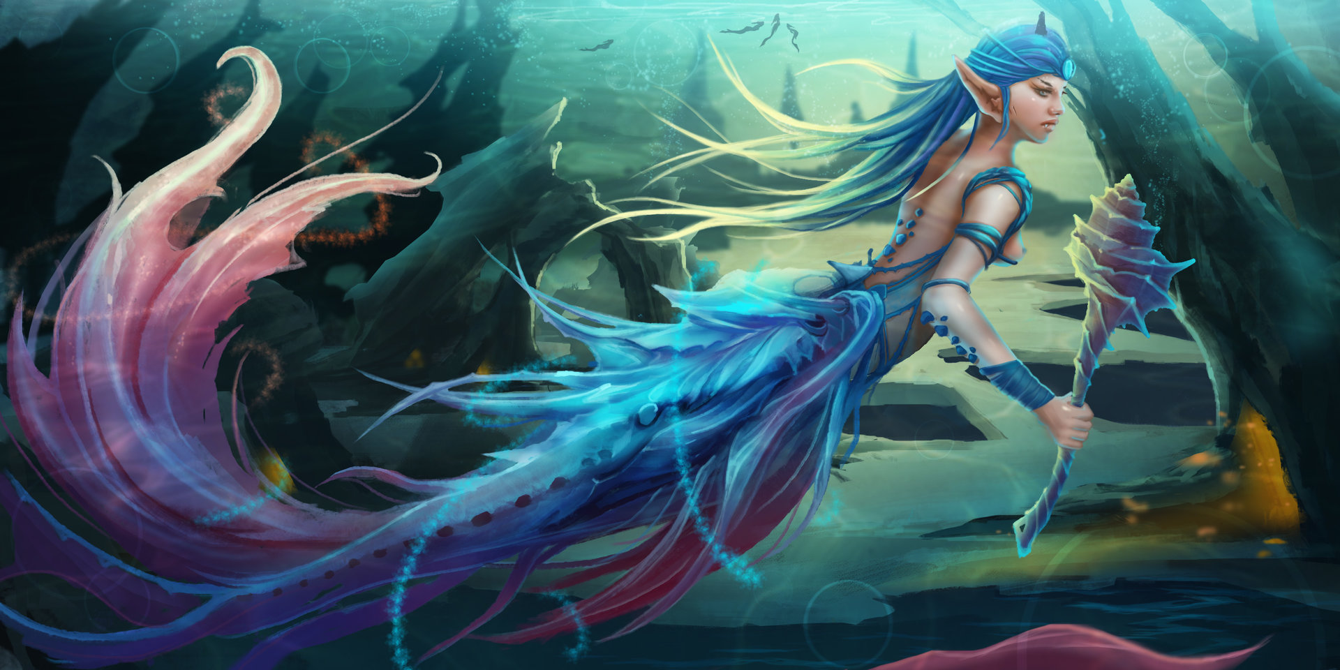 ArtStation - Big Mermaid