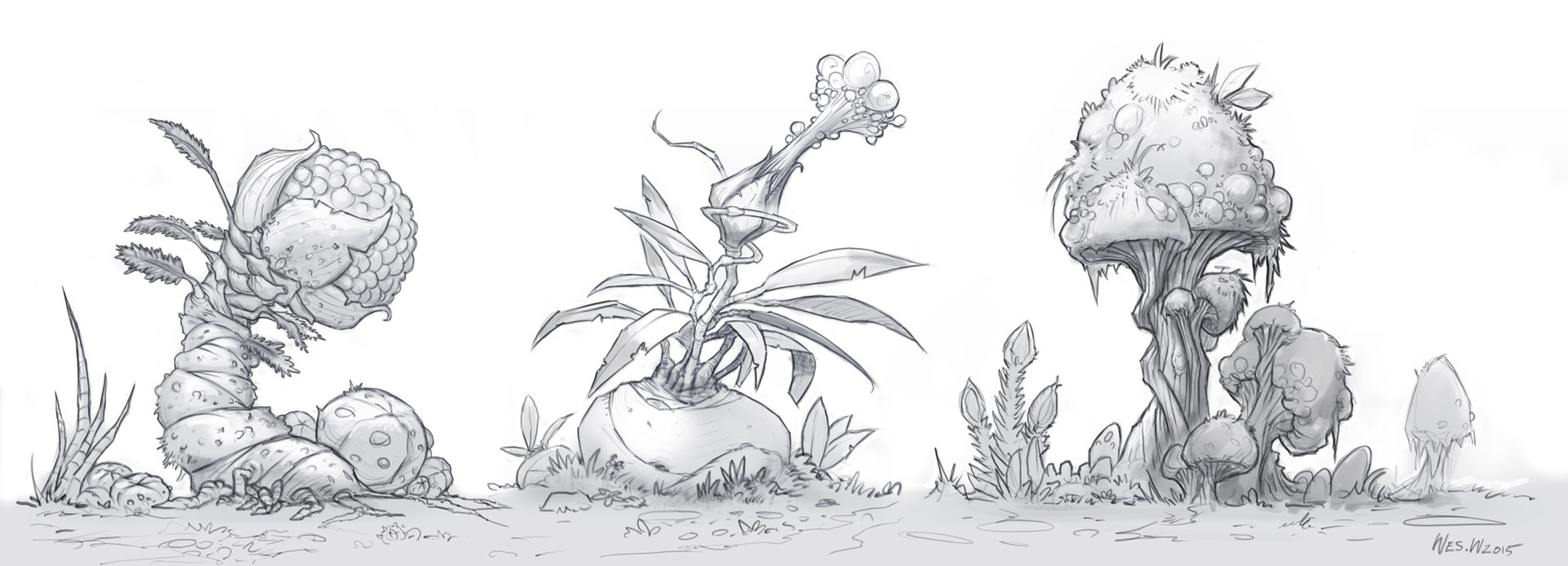 ArtStation - Plant Concepts 01