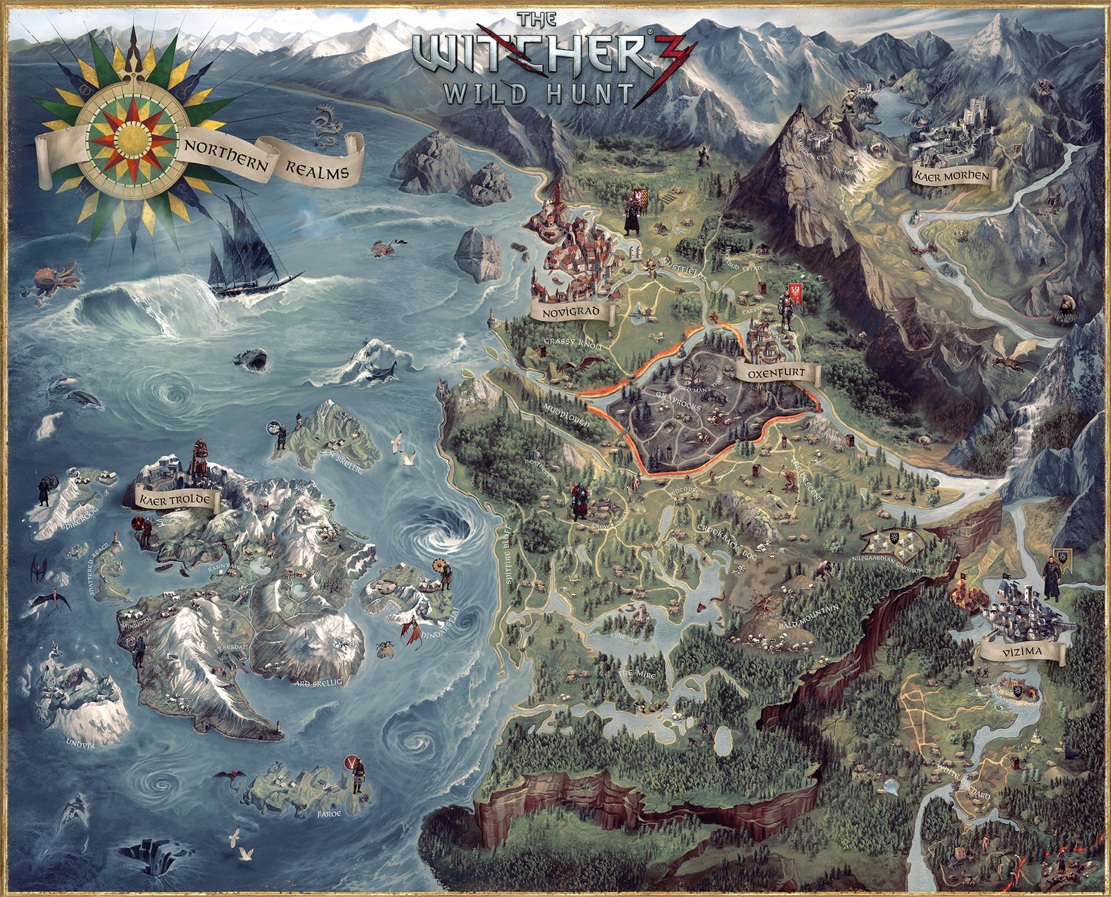 Witcher 3 CE Map