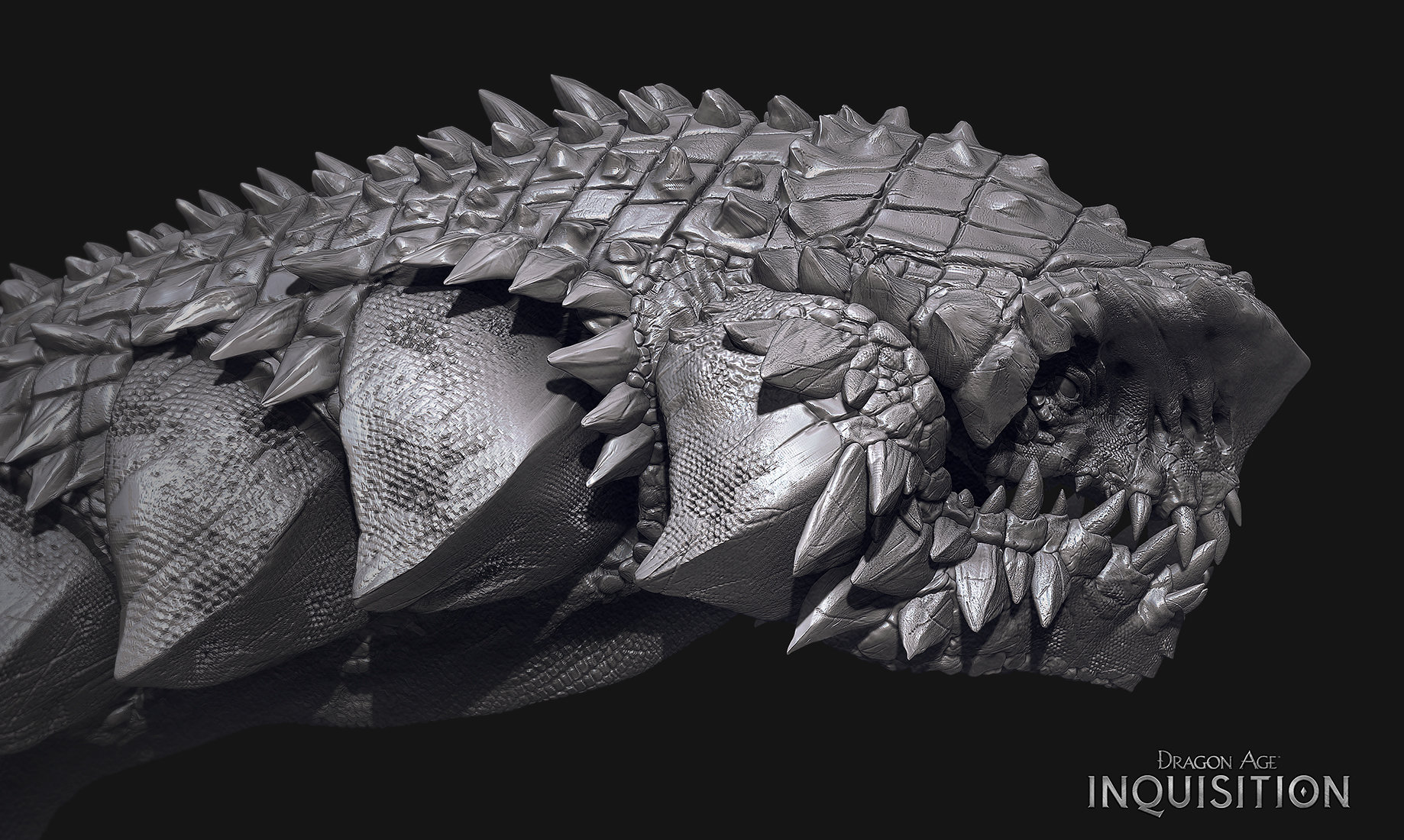 Дракон 3d. Dragon age Хивернал. Хивернал Dragon age Inquisition. Дракон концепт Zbrush. Концепт арт дракон для 3д модели.