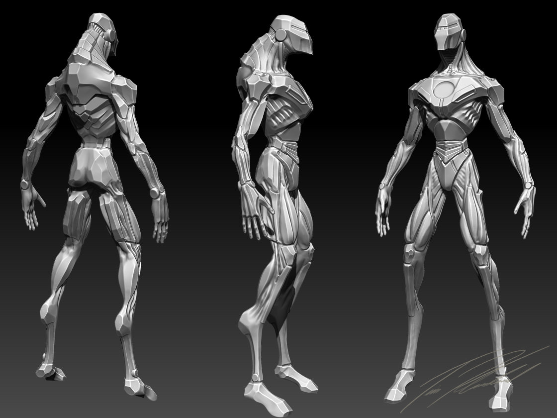 ArtStation - Rom Zbrush Sketch