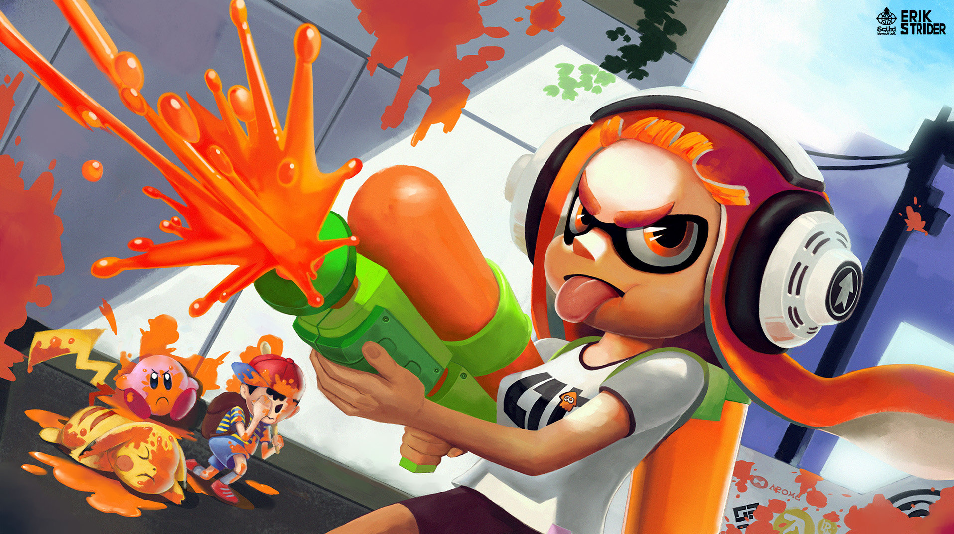 ArtStation - Splatoon, Erik Strider