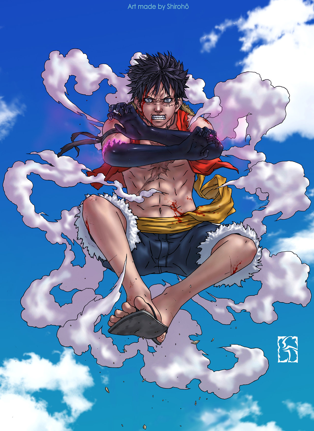 ArtStation - Raging Luffy