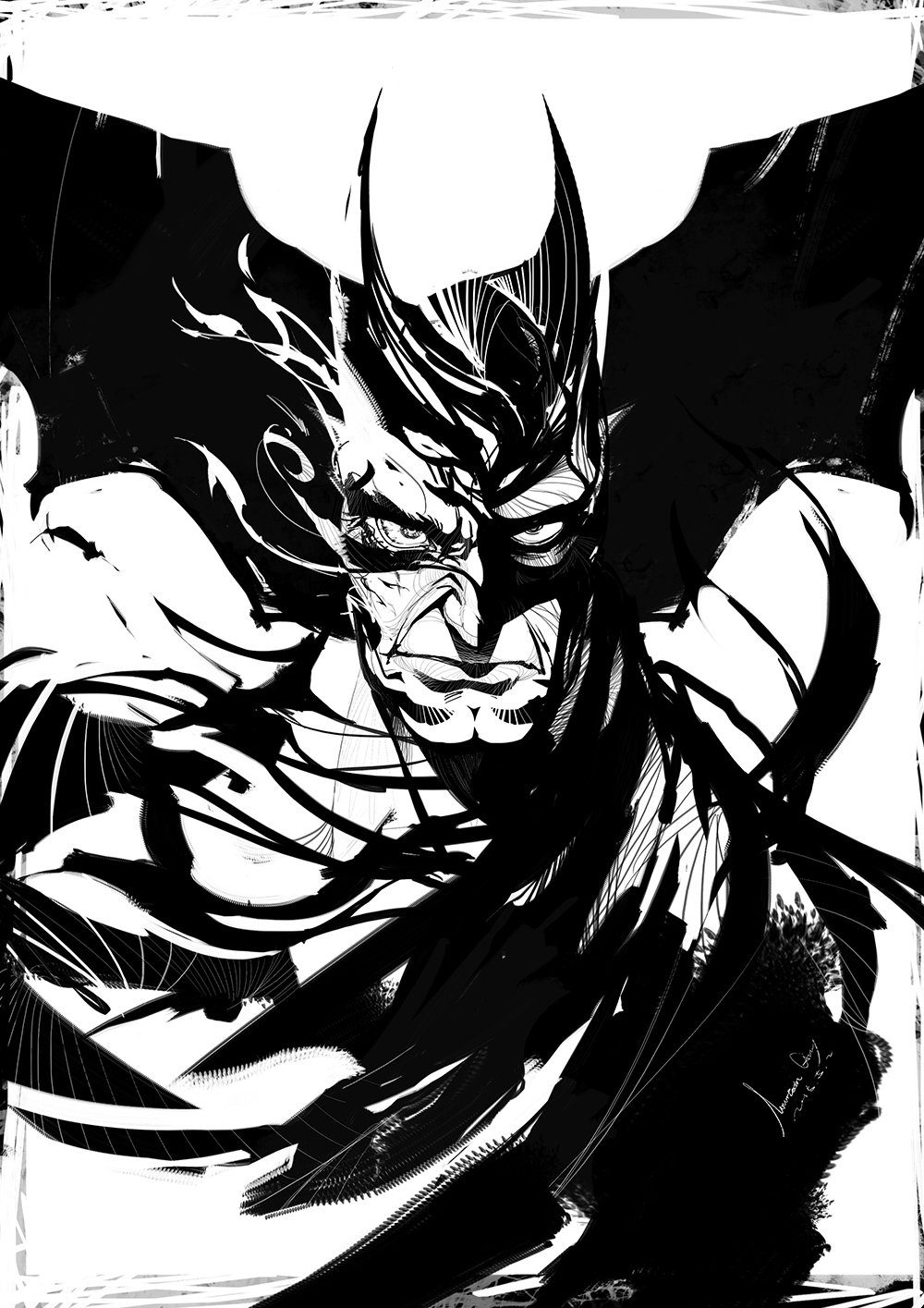 ArtStation - bat man