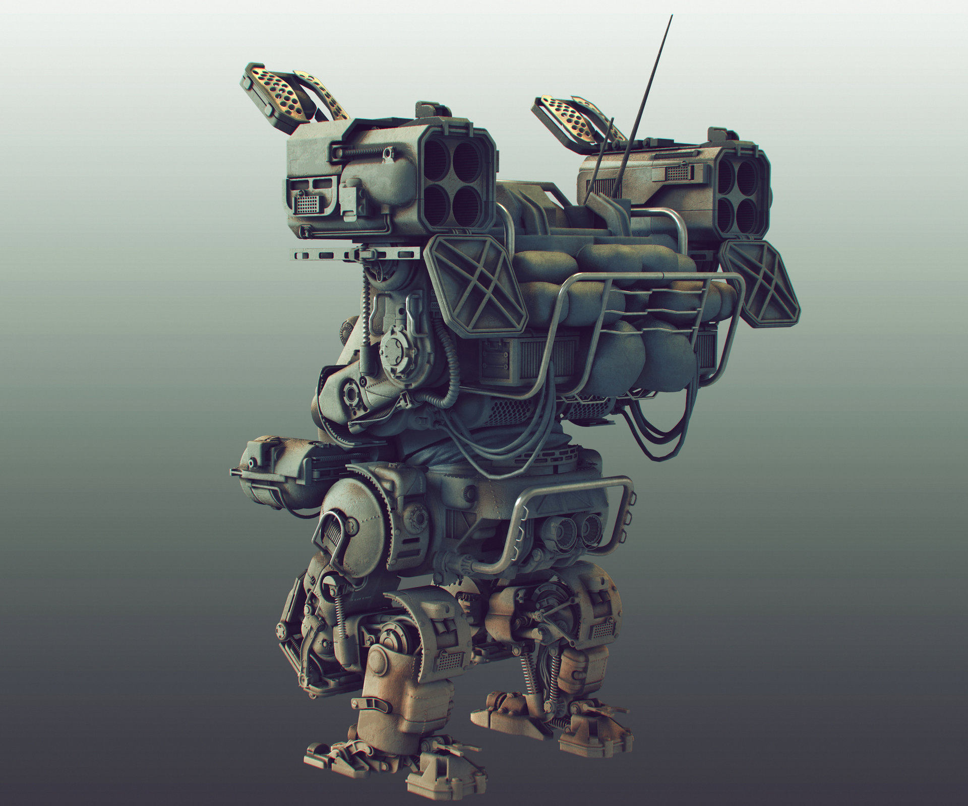 ArtStation - Mech WIP