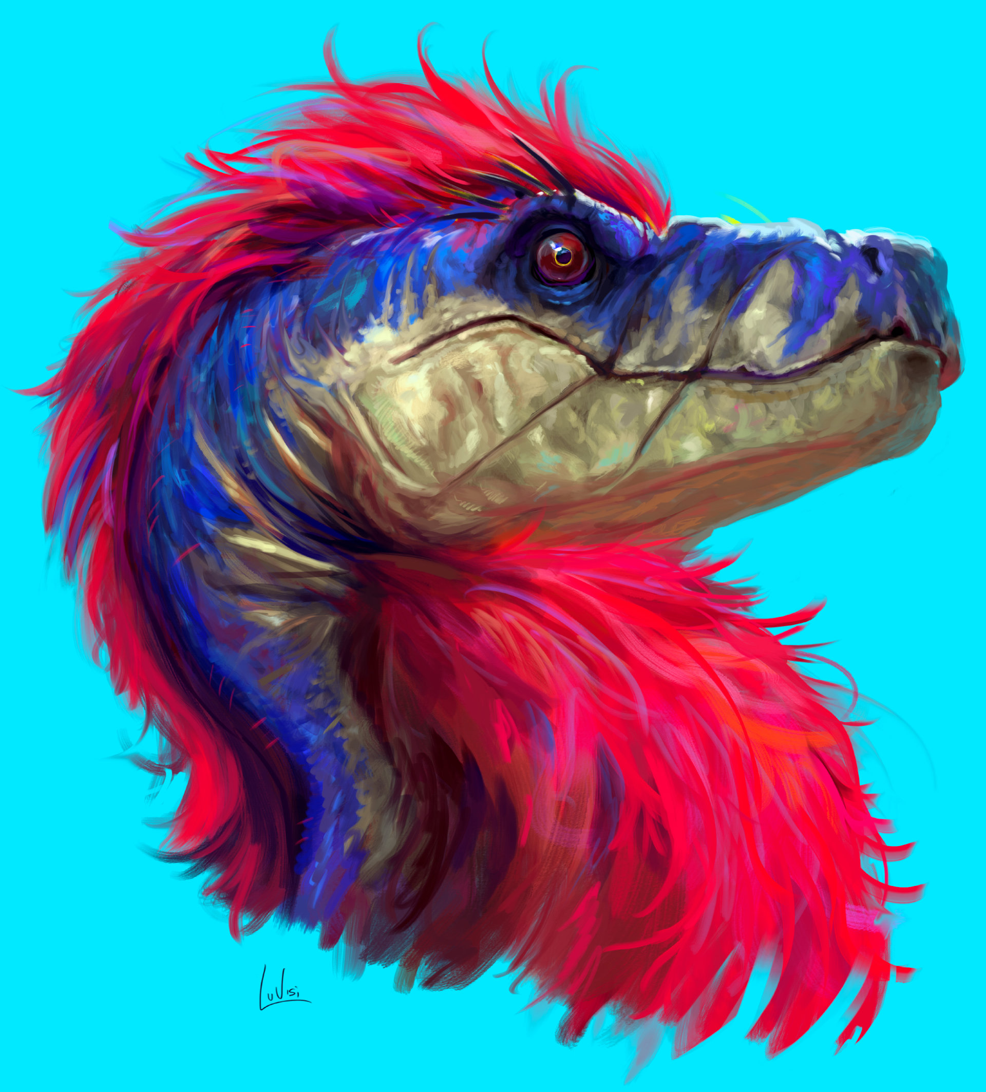 ArtStation - raptor , Dan LuVisi - 1920 x 2127 jpeg 614kB