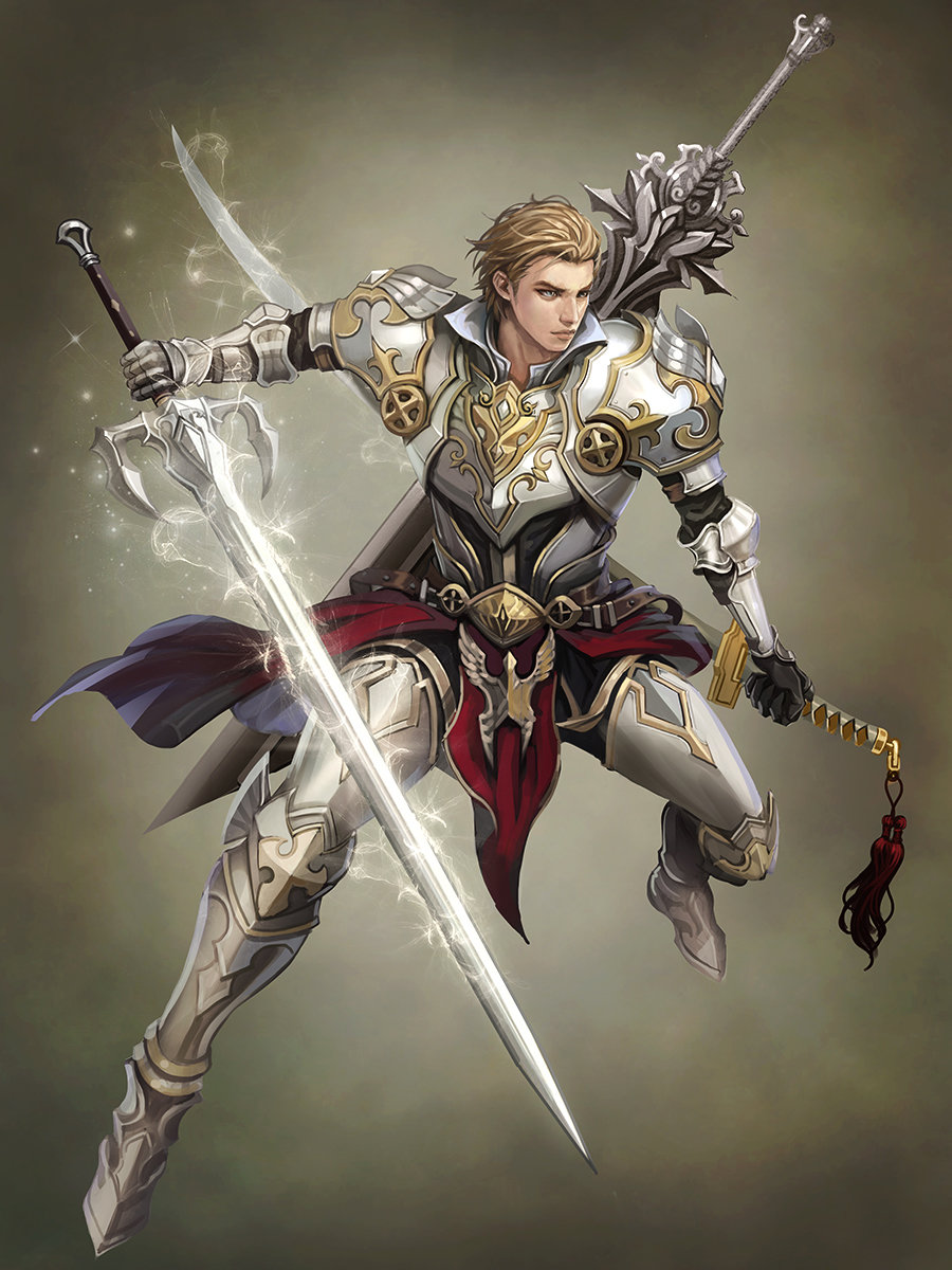 ArtStation - Sword master, Yunjae Kim