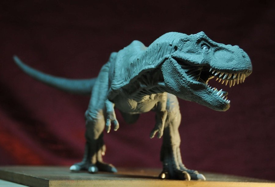 t rex fight