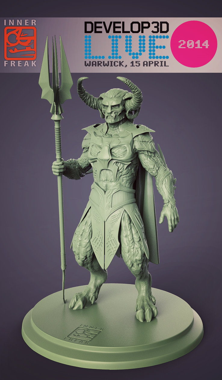 'Zeuskiller' Sculpt for 3D Print