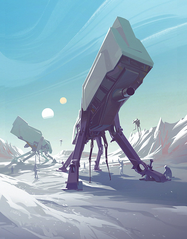 ArtStation - Hoth reimagined