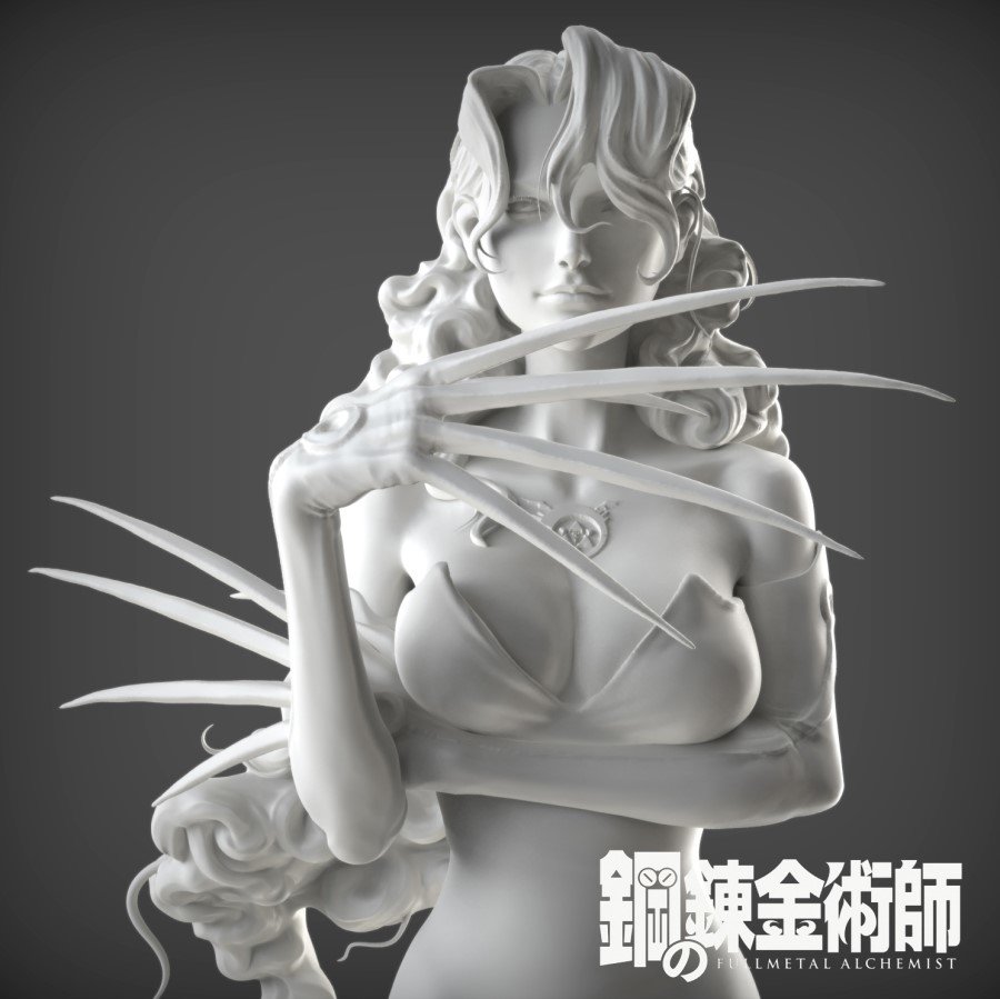 fullmetal alchemist lust figure