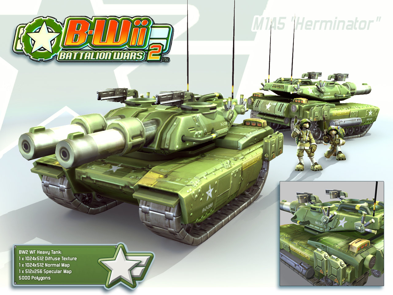 ArtStation Western Frontier Heavy Tank From Battalion Wars II (Video Game), Ron Ashtiani