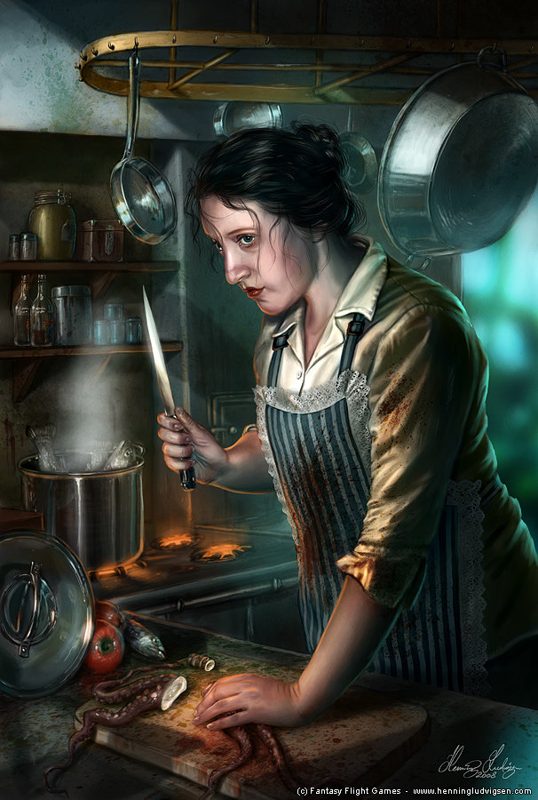 Artstation - Zoe The Innsmouth Cook