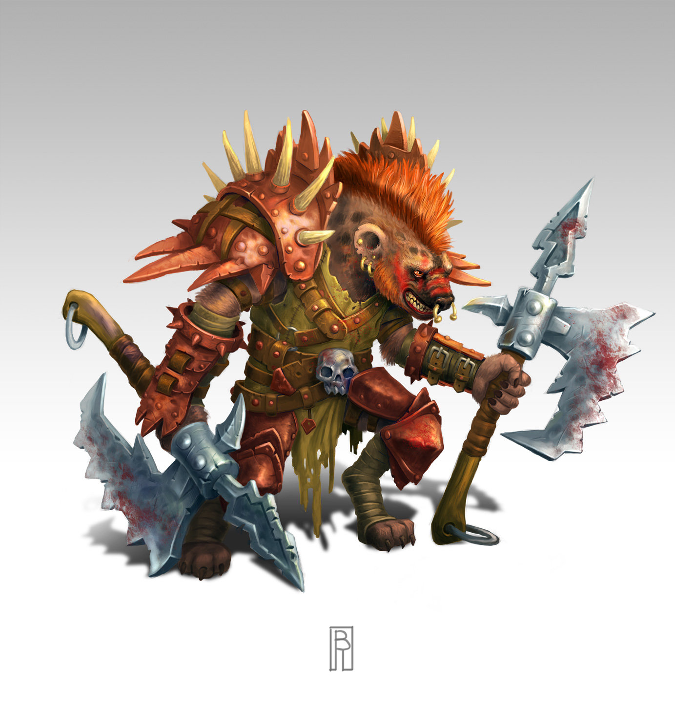 ArtStation - Gnoll berserker