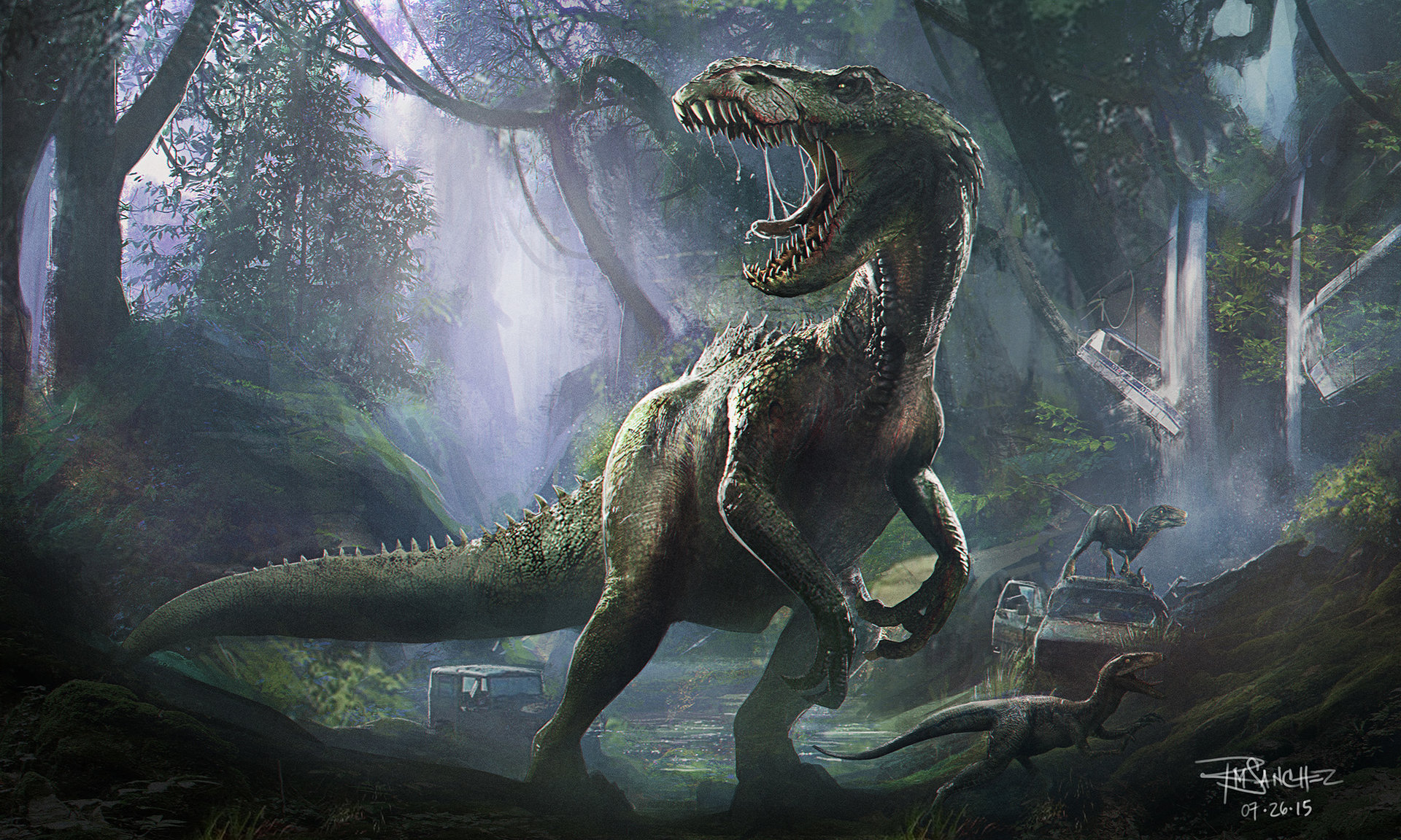 ArtStation - Ferociousaurus Rex