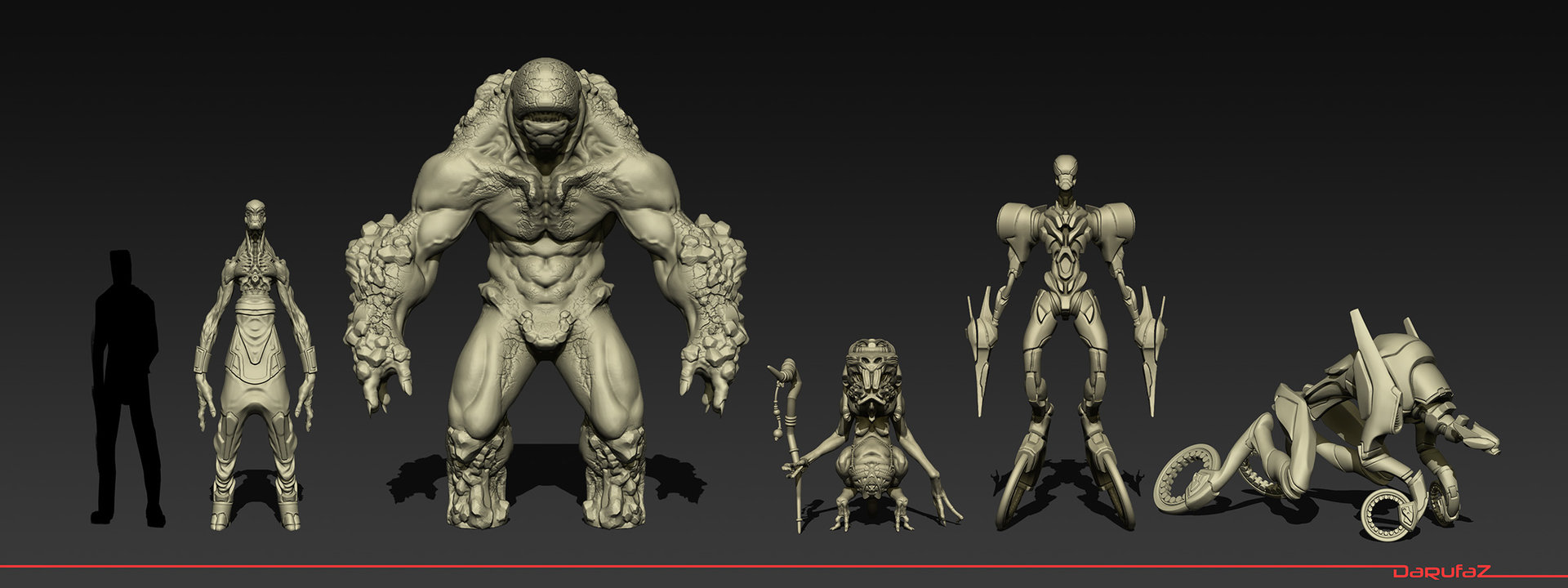 Artstation - Zbrush Sketches