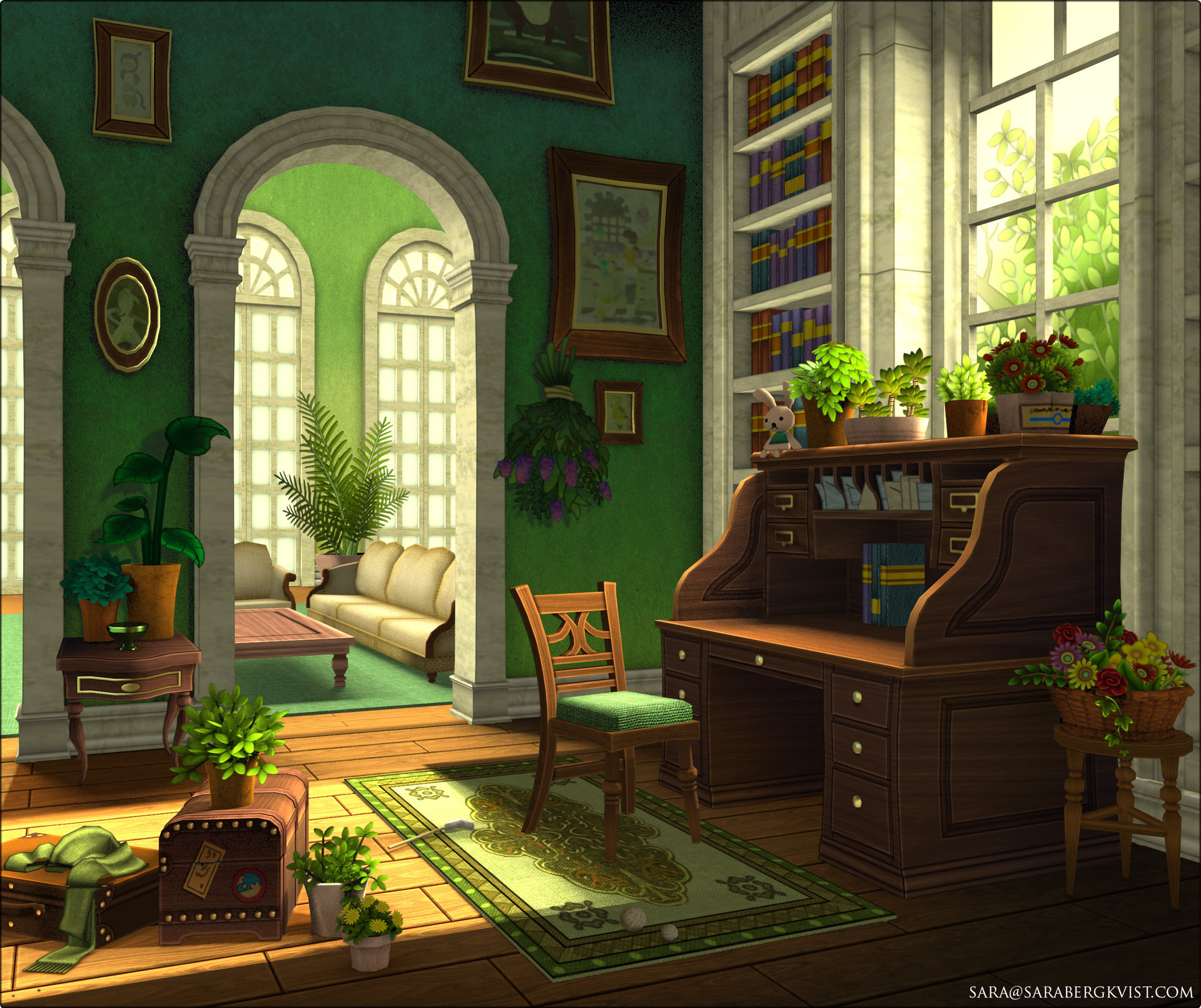 ArtStation Green Room