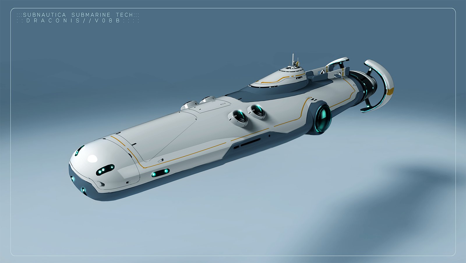 -Draconis-     Subnautica Concept Sketch