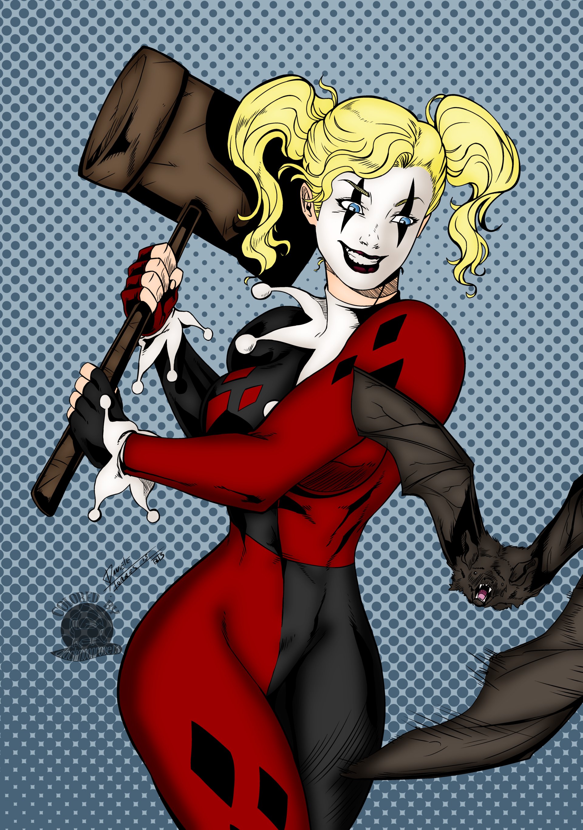 ArtStation - Whack a Bat Harley Quinn