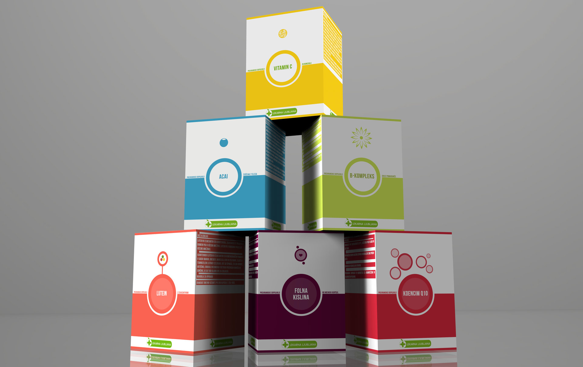 ArtStation ReDesign of pharmacy products