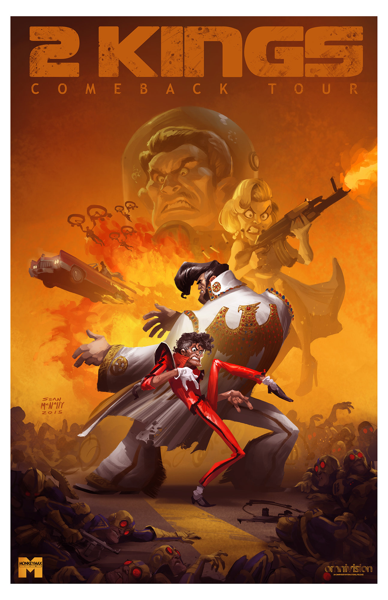 ArtStation - 2 Kings: Comeback Tour, Sean McNally