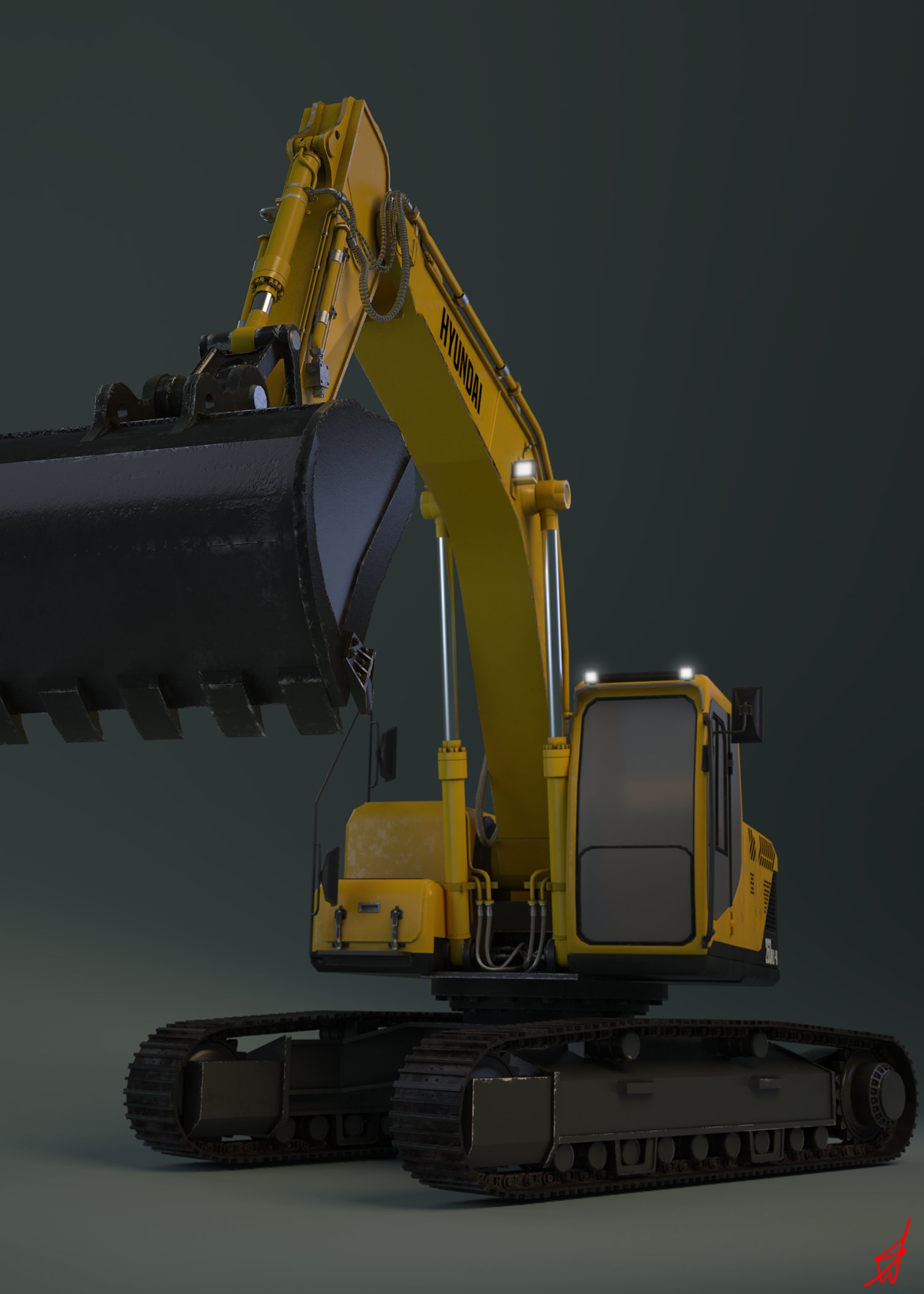 ArtStation - Excavator
