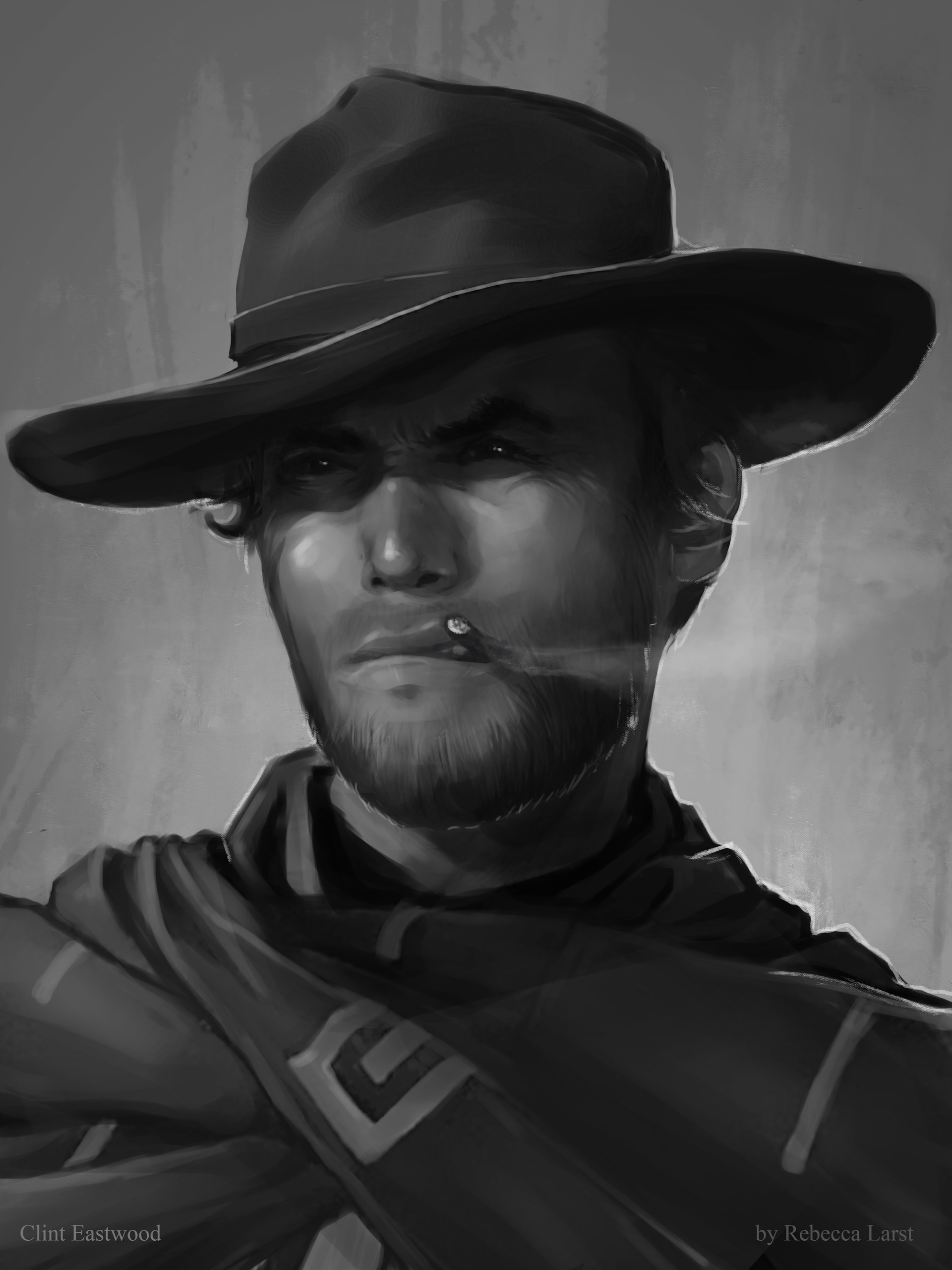 ArtStation - Clint Eastwood