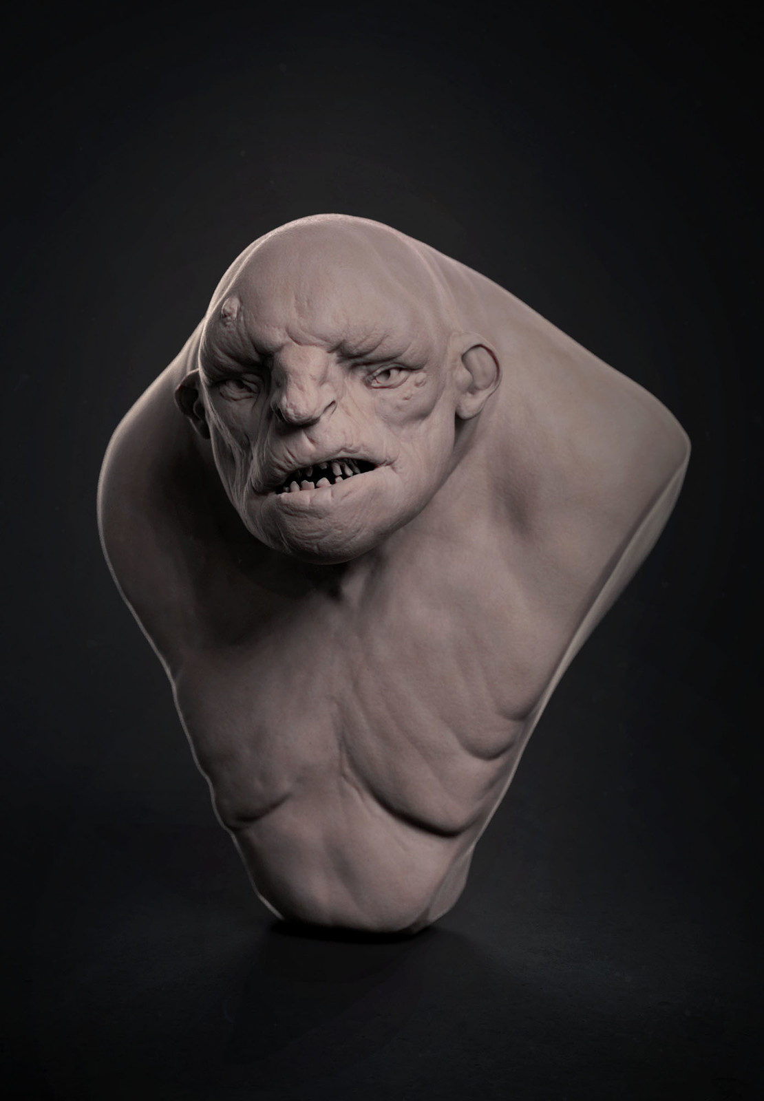 Troll Zi'Ruk Maquette
