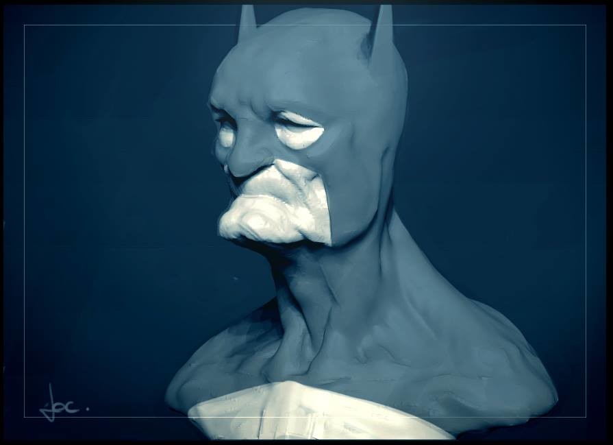 ArtStation - Old Batman, Joc Millet