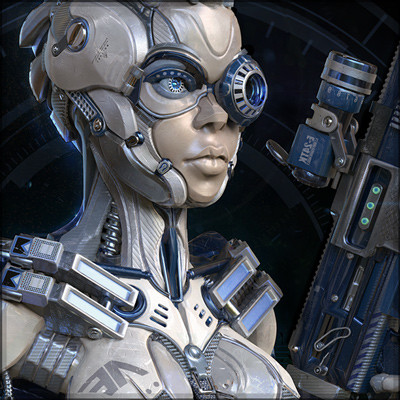 ArtStation - Space ranger Mod.1 [Blue]