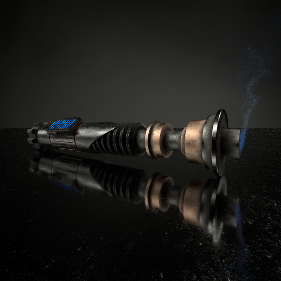 ArtStation - Old Lightsaber