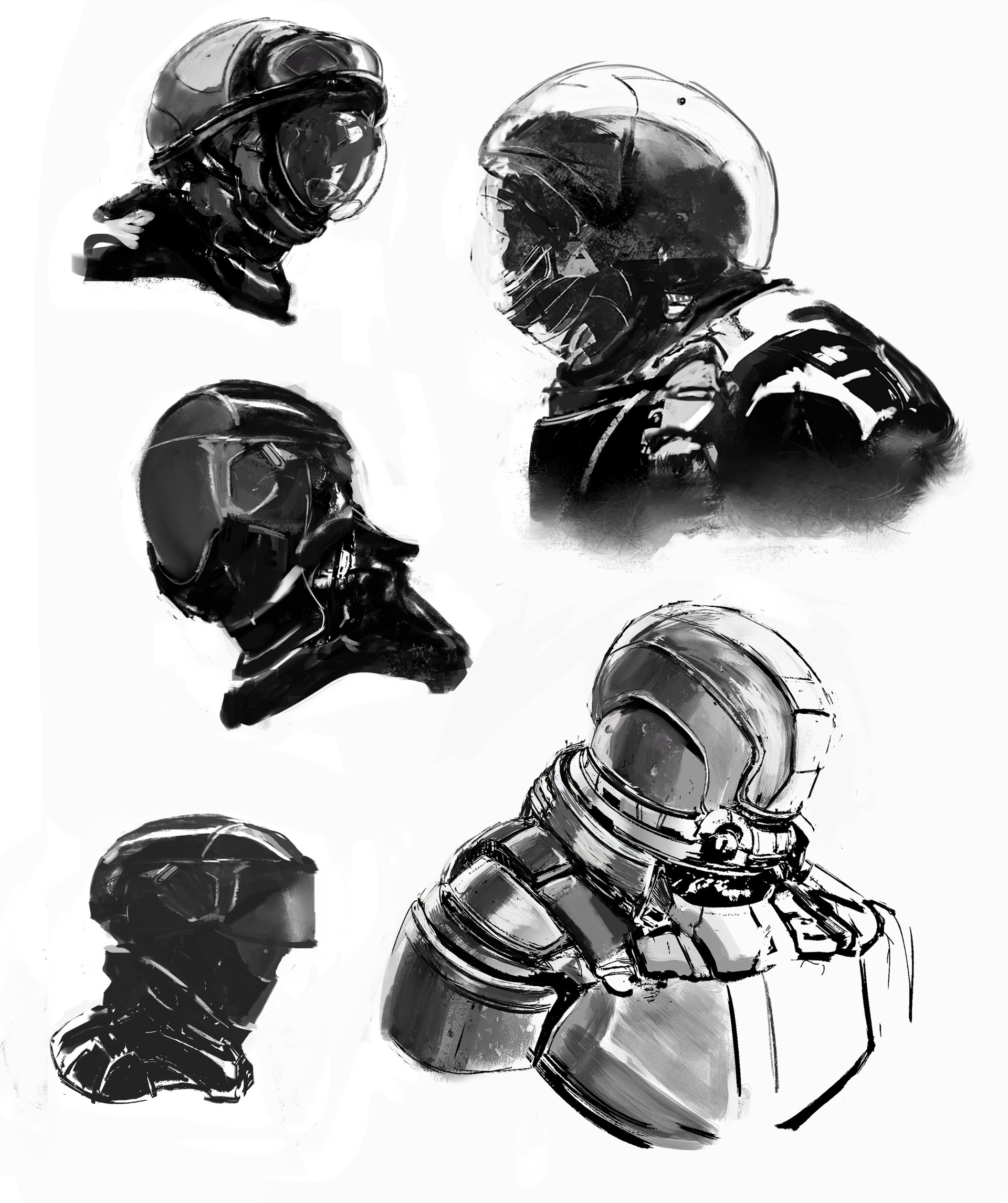 ArtStation - Helmet Concepts