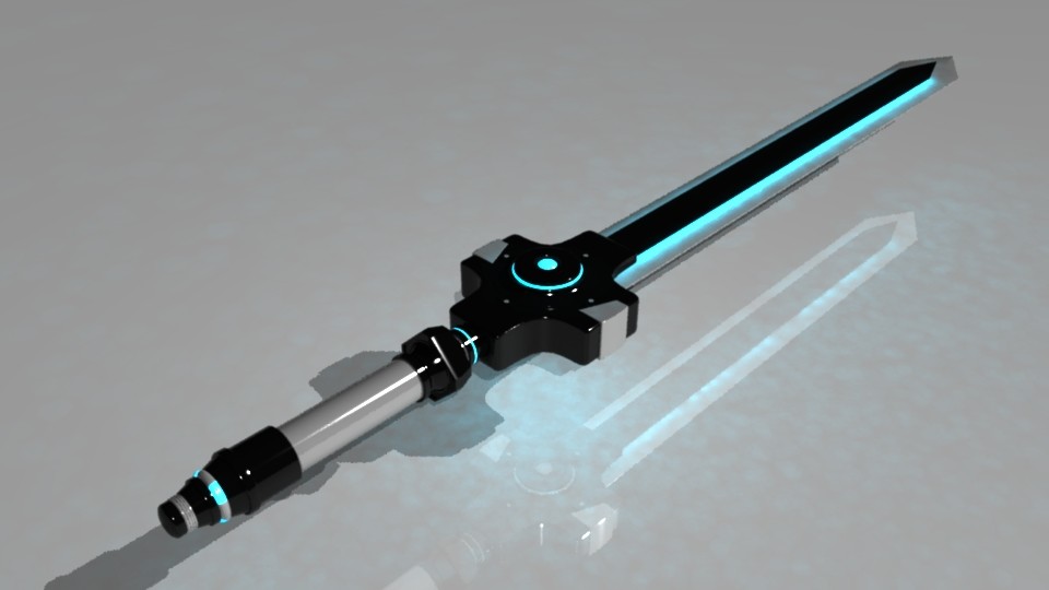 futuristic sword