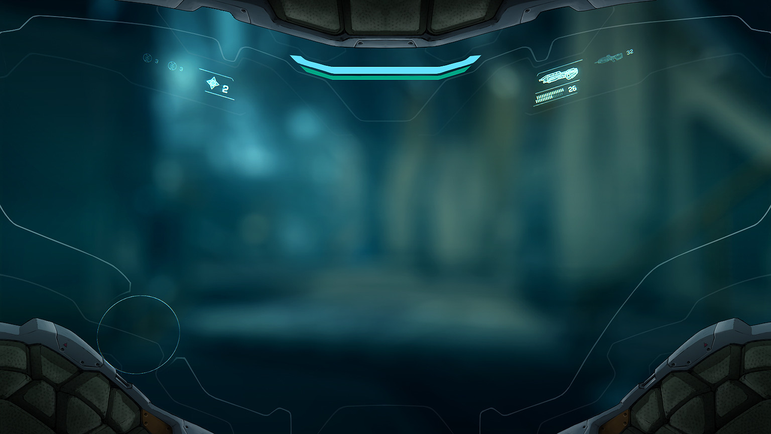 ArtStation - Halo 5 / Early Spartan helmet interior concept & HUD wire ...