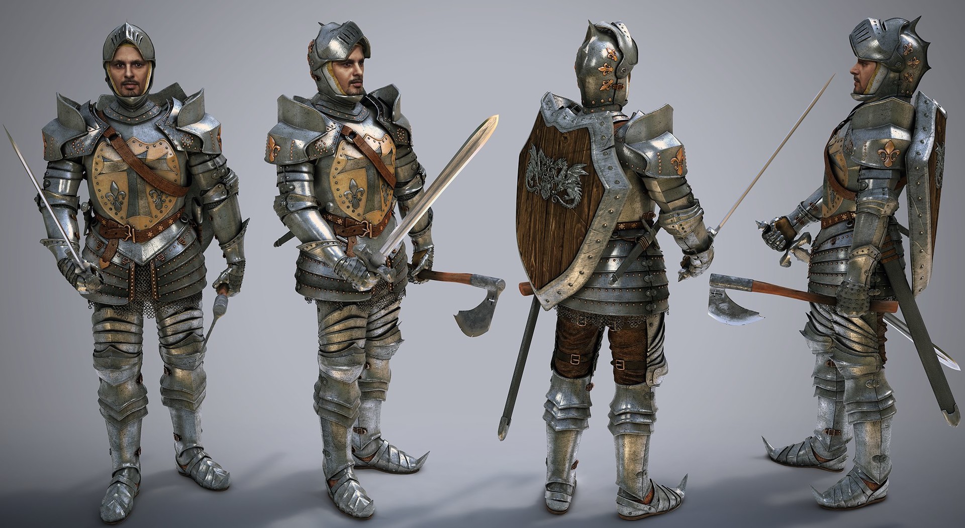 ArtStation - Medieval Knight