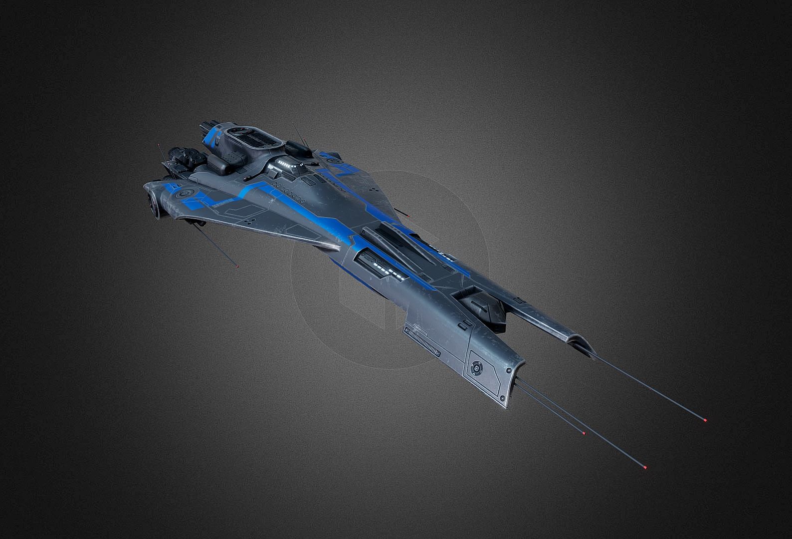 ArtStation - Shallow space - Matar-class cruiser