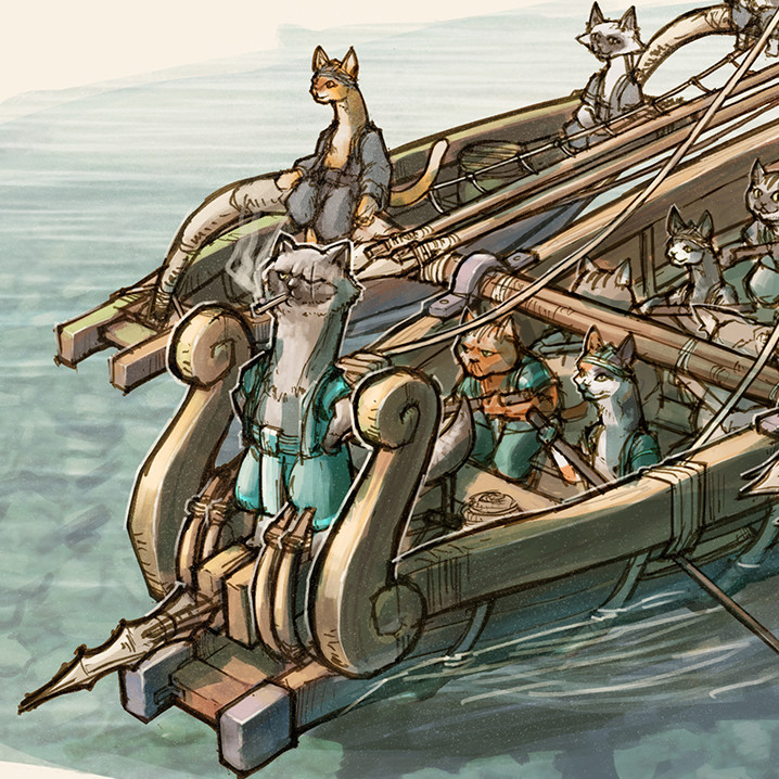 Wharf Whiskers - Whaler boat