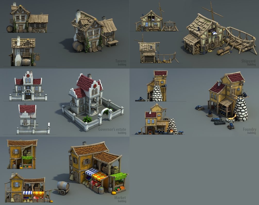 ArtStation - Houses