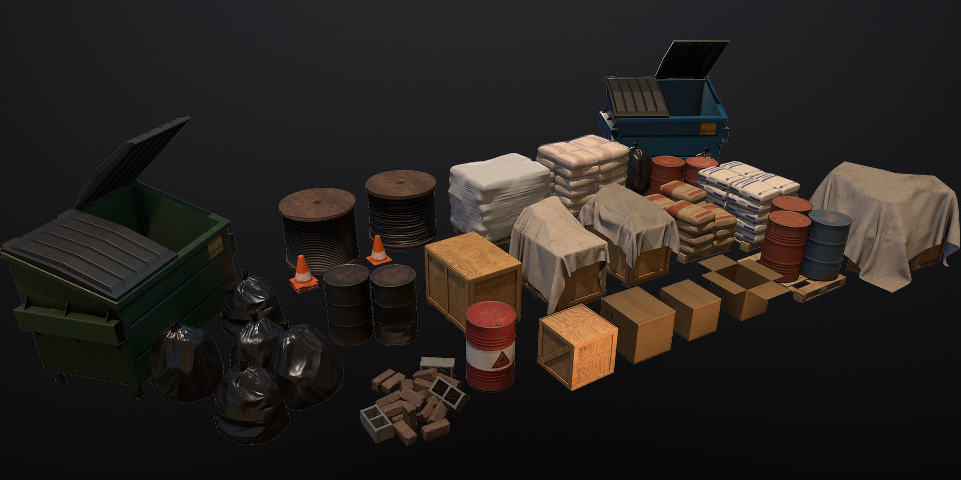 Industrial Props Pack.