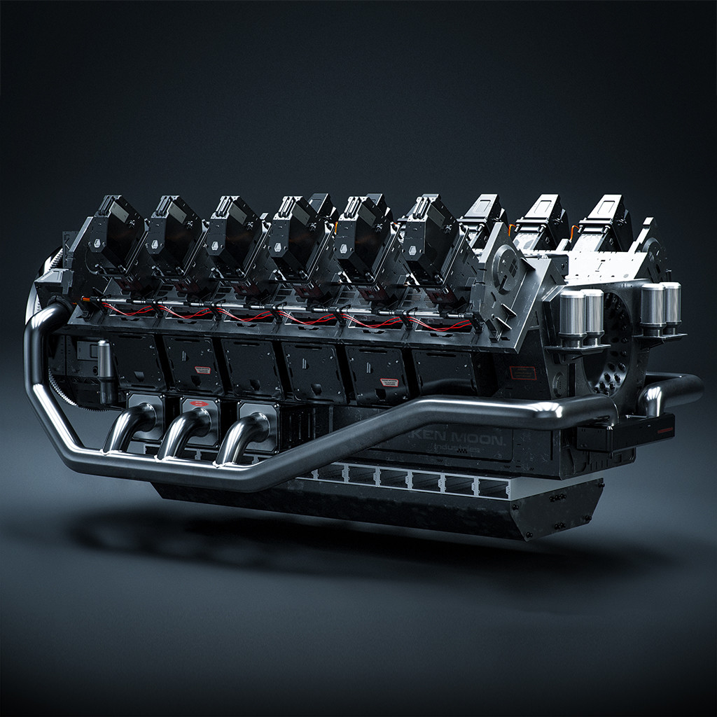 ArtStation - Sci-Fi Engine #2