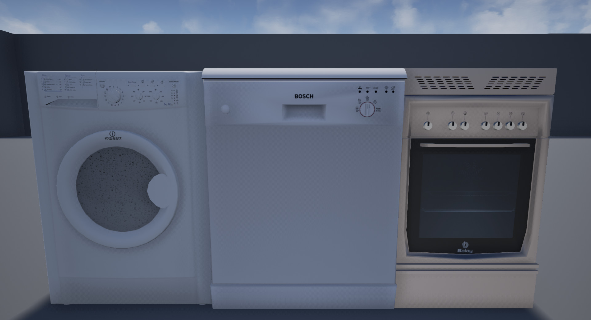dishwasher washing machine