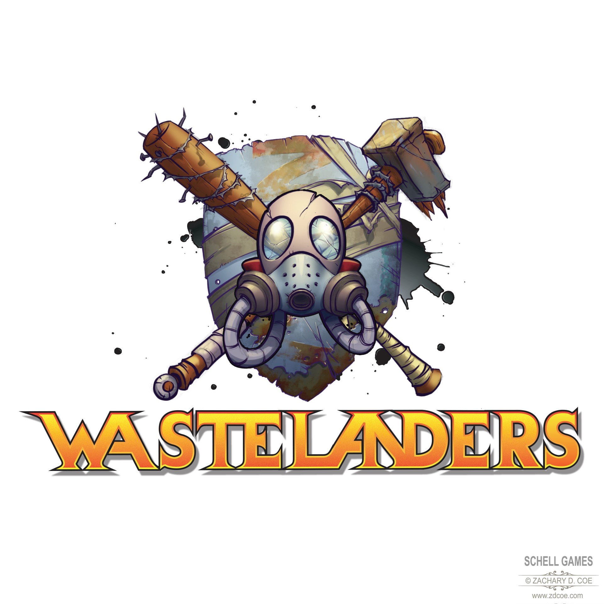 Artstation - Wastelanders Logo