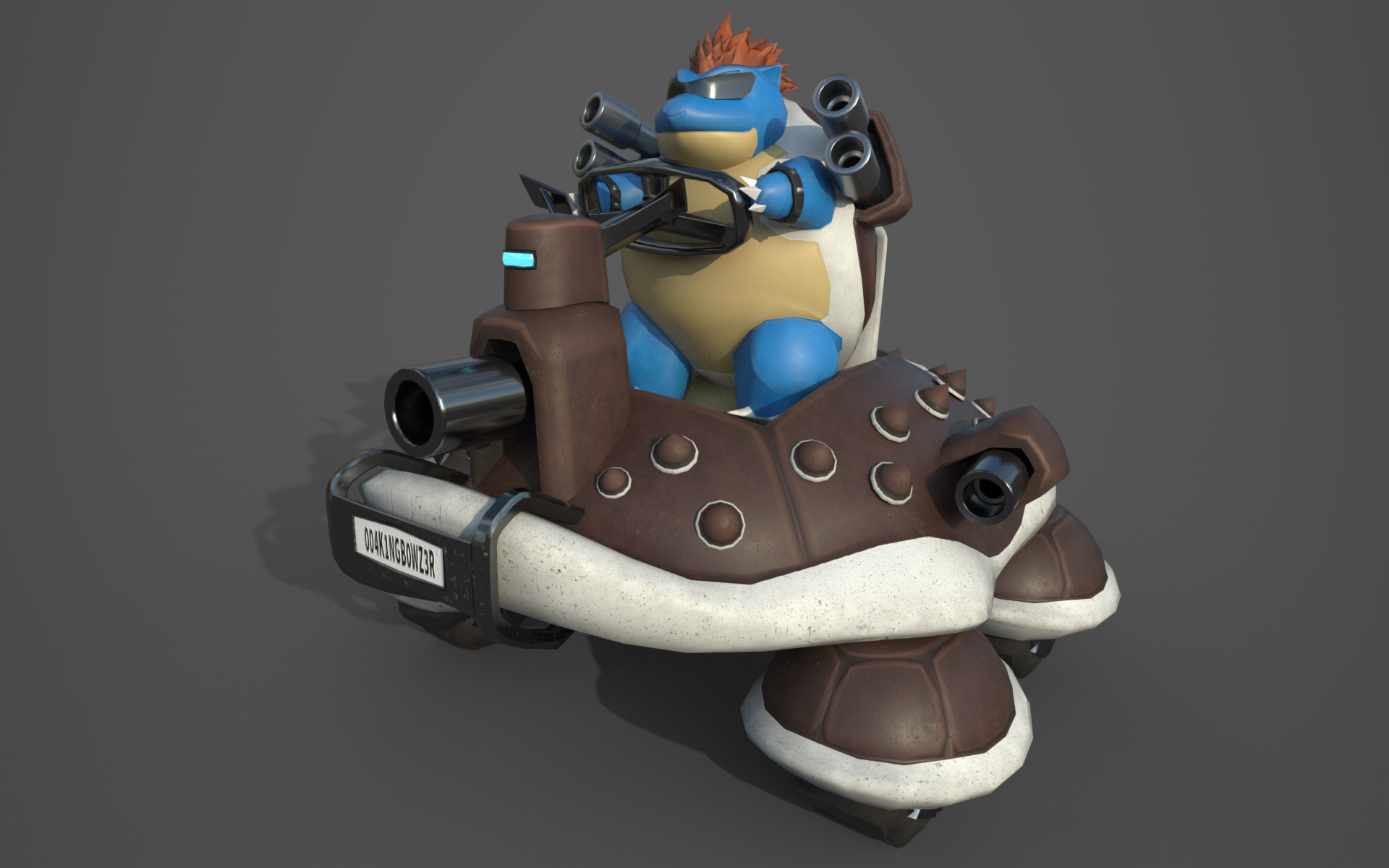 Blue Bowzer's Awesomekart