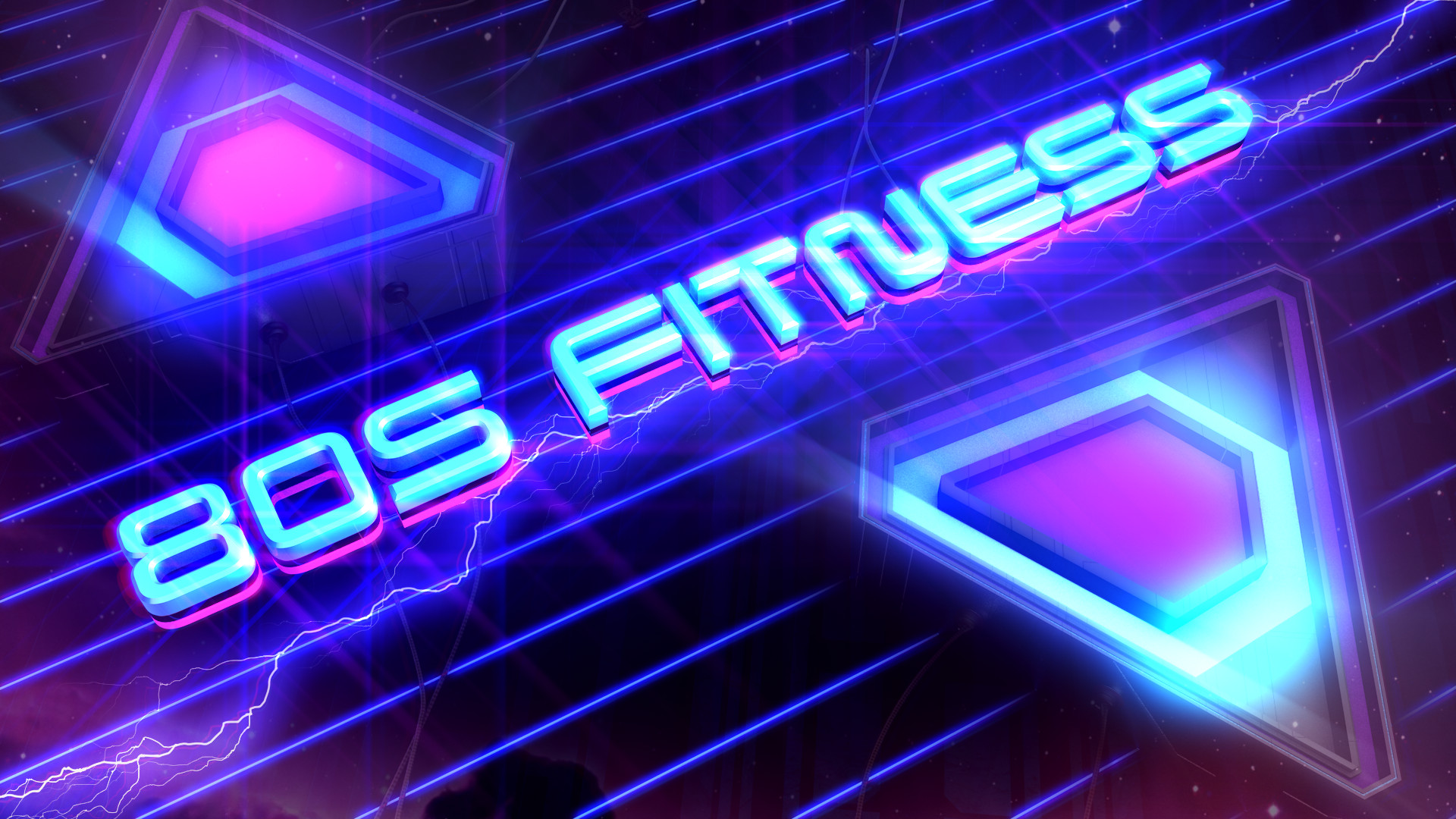 ArtStation - 80s fitness