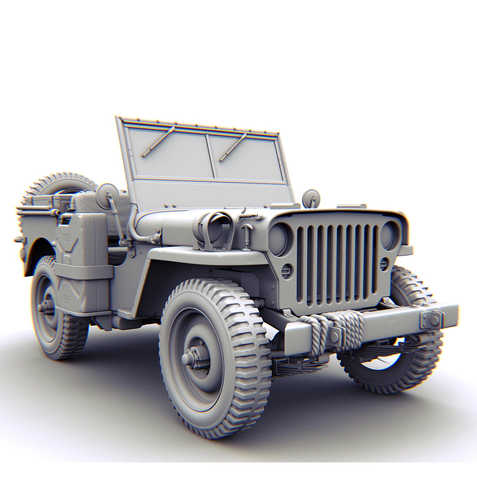 ArtStation - Willys Jeep