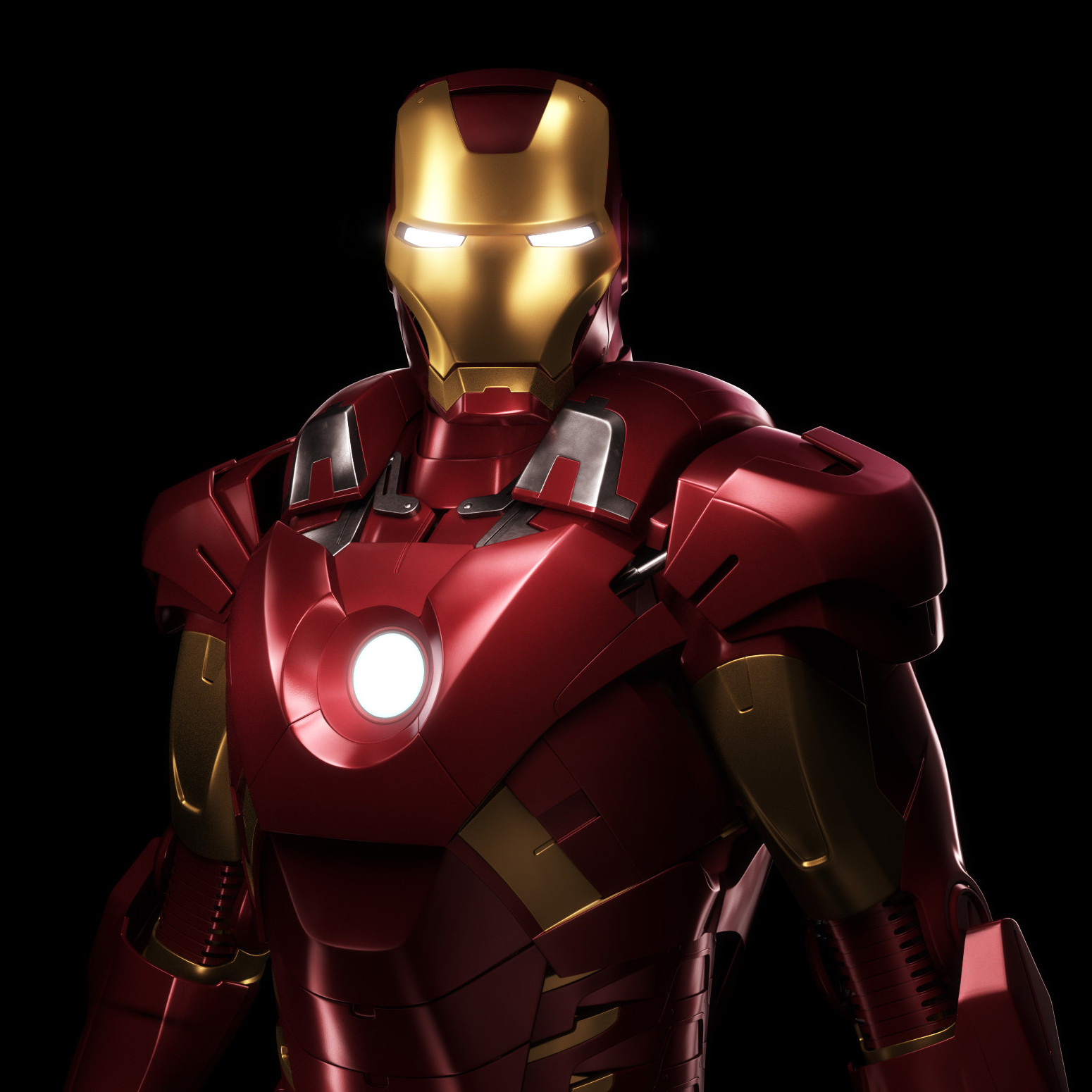 ArtStation - Iron Man Mk7 - 3D Model