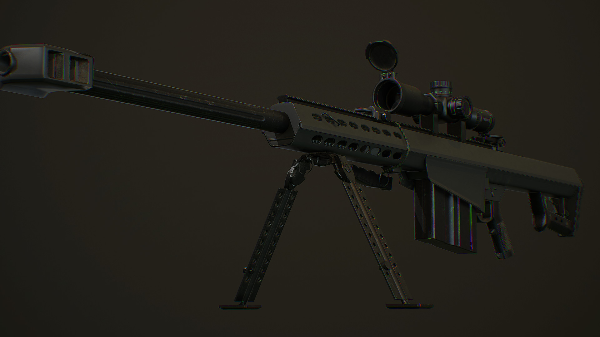 ArtStation - M107 Barrett